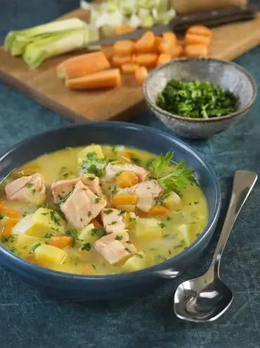 Lohikeitto – Soupe de saumon